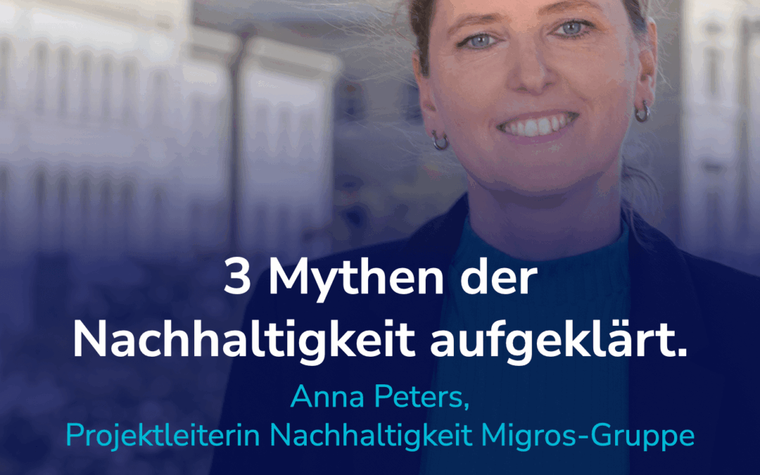 Drei Mythen der Nachhaltigkeit zu Verpackung, Regionalität & Transformation. I Gast: Anna Peters #34