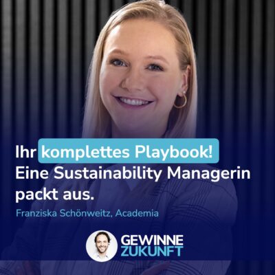 Eine Sustainability Managerin packt aus: Ihr komplettes ESG-Playbook, um 80 Standorte einzubinden. #96