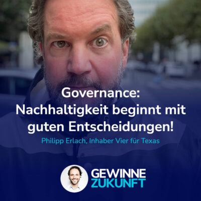 Das Geheimnis müheloser Nachhaltigkeit: Gute Governance und Selbstorganisation. #74