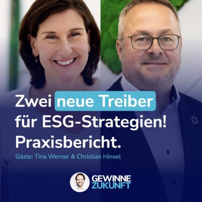 Zwei neue ESG-Treiber: Internationale Datenanforderungen und Risikomanagement für Extremwetter. #90