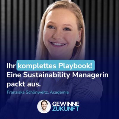 Eine Sustainability Managerin packt aus: Ihr komplettes ESG-Playbook, um 80 Standorte einzubinden. #96