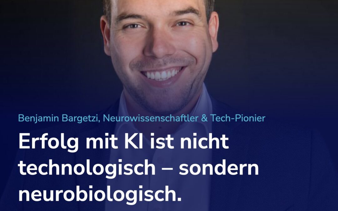 Ein Neurowissenschaftler über GenAI: Wie wir die mächtigste Technologie unserer Zeit gesund nutzen. #106